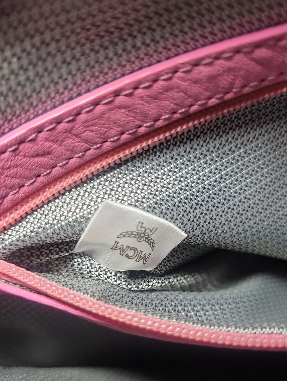 MCM Studdard  Pink Backpack